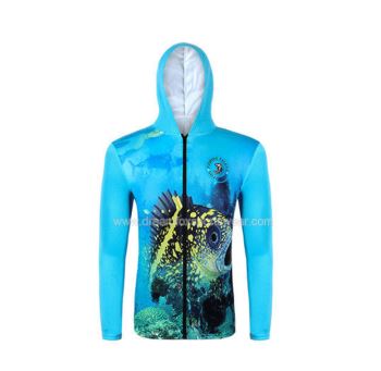 Uscat se potrivesc fermoar complet maneca lunga pescuit Apparel